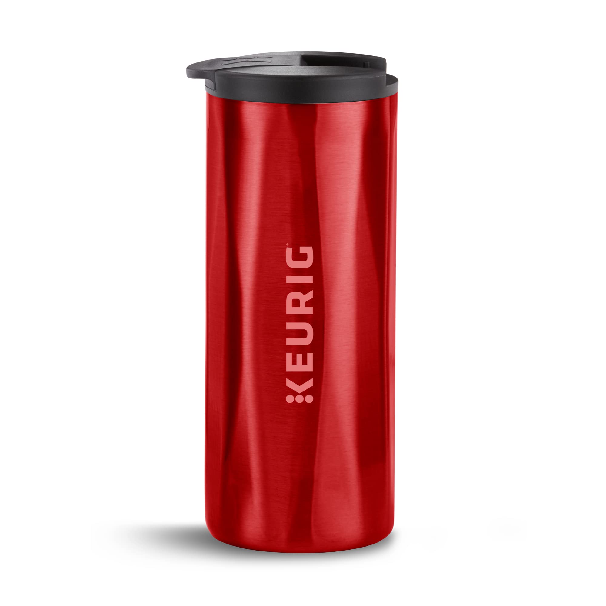 Keurig 14oz. Faceted Travel Mug, Red