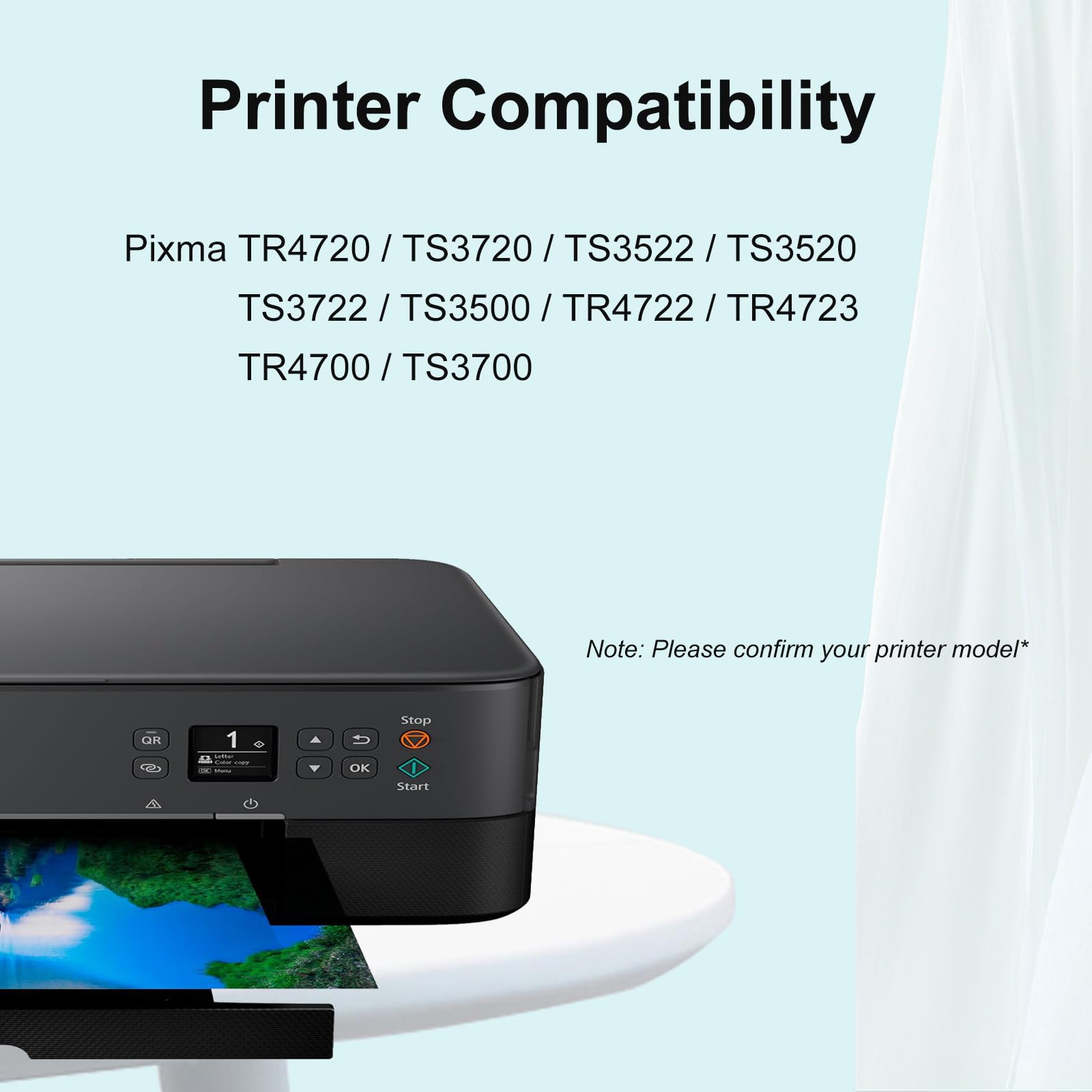 INKAMZ 275XL Ink Cartridges PG-275 Compatible for Canon 275XL Black Ink Cartridge Work with PIXMA TR4700 TR4720 TR4722 TS3720 TS3722 TS3500 TS3520 TS3522 TR4723 Printer (1 Black)