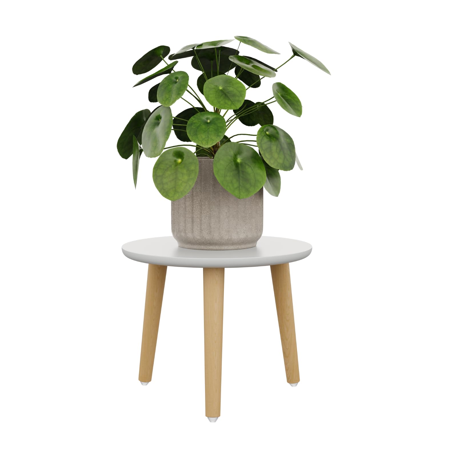 Bamworld Plant Stand Indoor Wood Short Plant Shelf for Multiple Plants Short Plant Table for Flower Pots Plant Holder for Patio Garden Balcony Living Room Bedroom