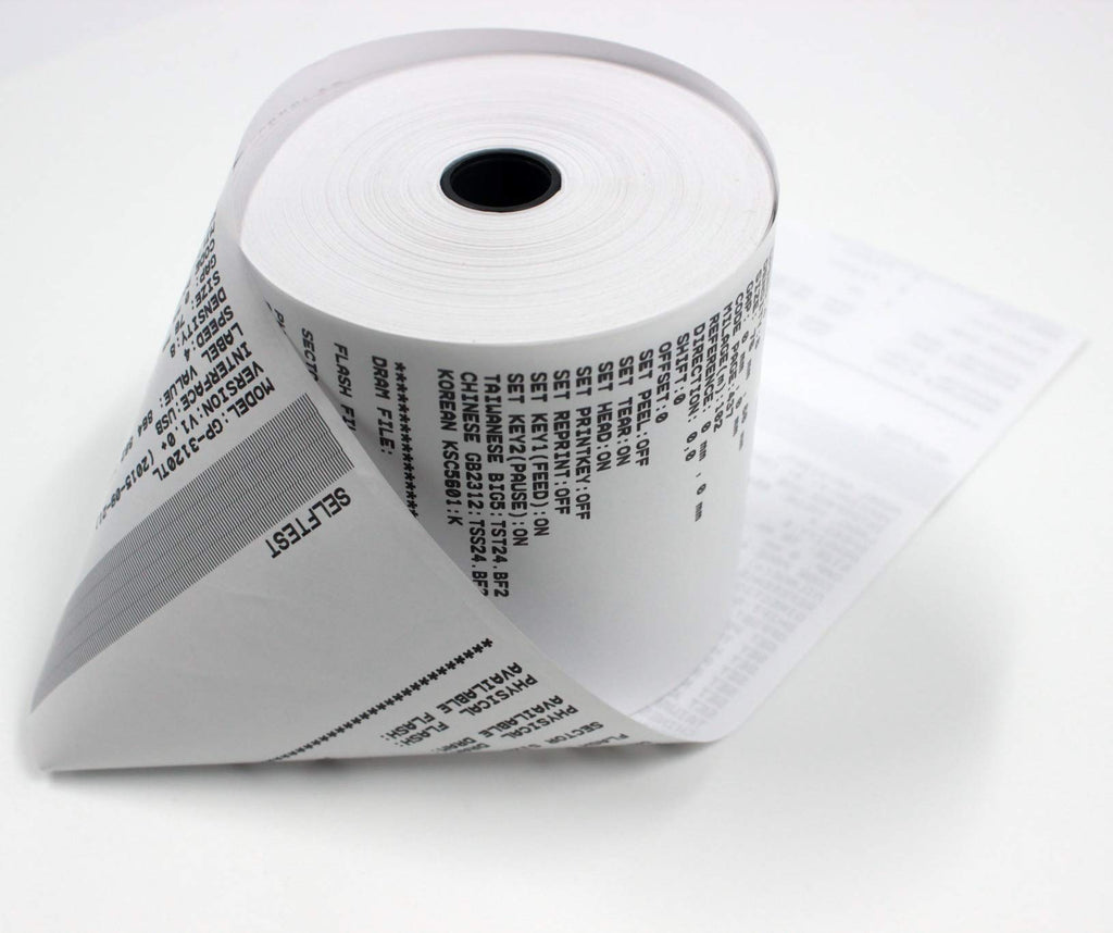 BuyRegisterRolls (12 Rolls) 2 1/4 x 150 ft White Adding Machine Tape Paper Rolls Premium One Ply Register/Adding Machine/Calculator Paper Rolls Printing Calculator 10 Key
