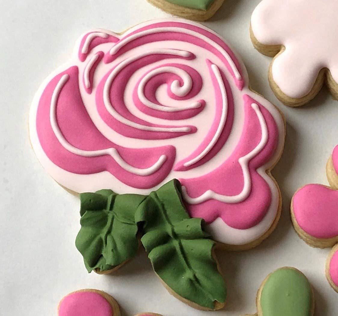 Summer Flowers Cookie Cutters 5-Pc. Set Made in The USA by Ann Clark, Flower, Rose, Sunflower, Tulip, Flower Bouquet