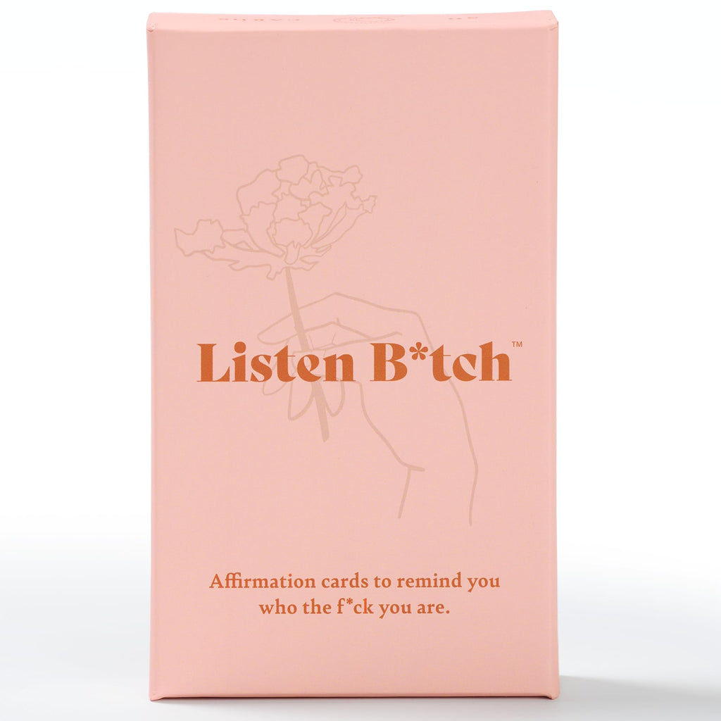 Listen B*tch Affirmation Cards | 50 Daily Affirmations To Remind You Who The F*ck You Are