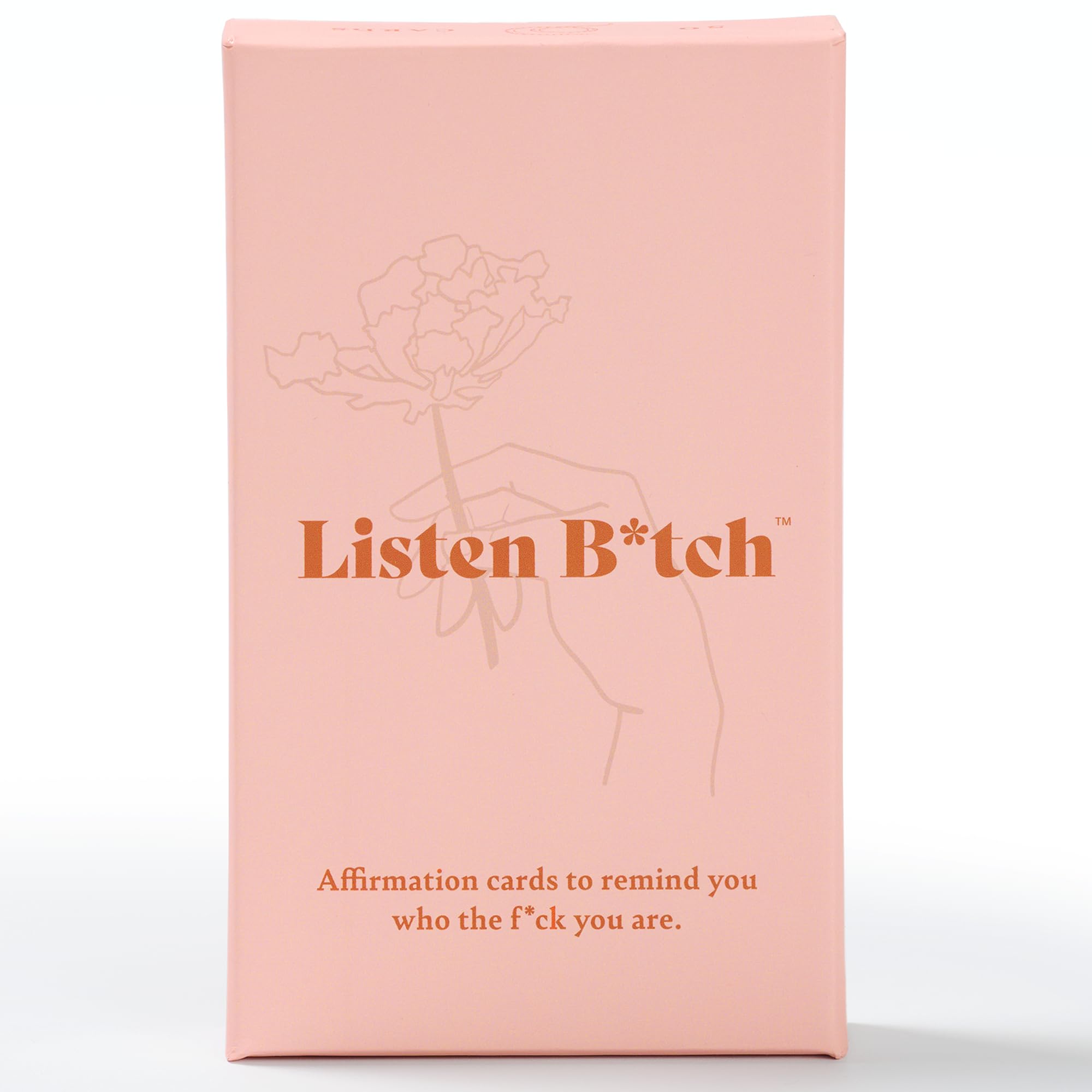 Listen B*tch Affirmation Cards | 50 Daily Affirmations To Remind You Who The F*ck You Are