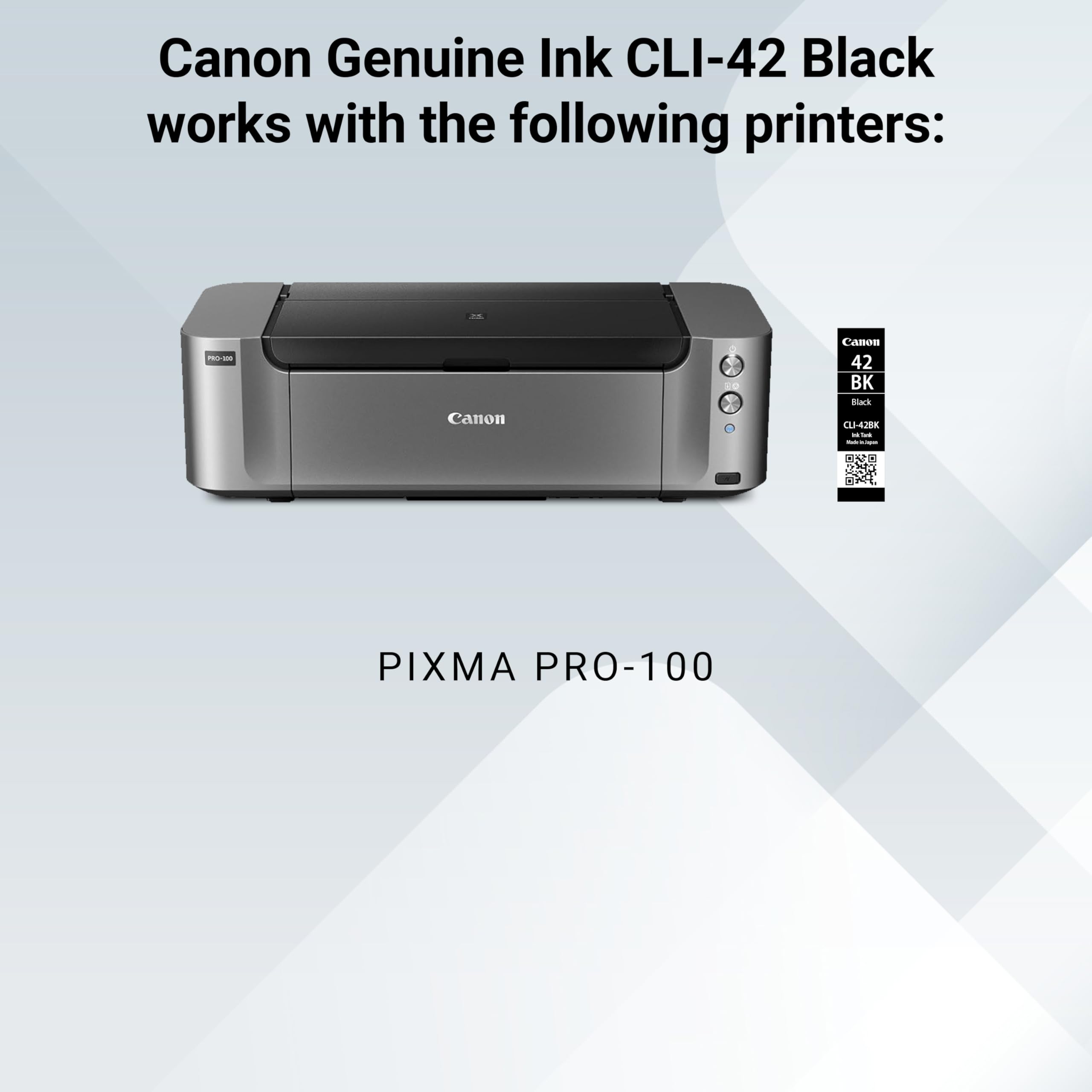 Canon Genuine CLI-42 Ink Tank, Black