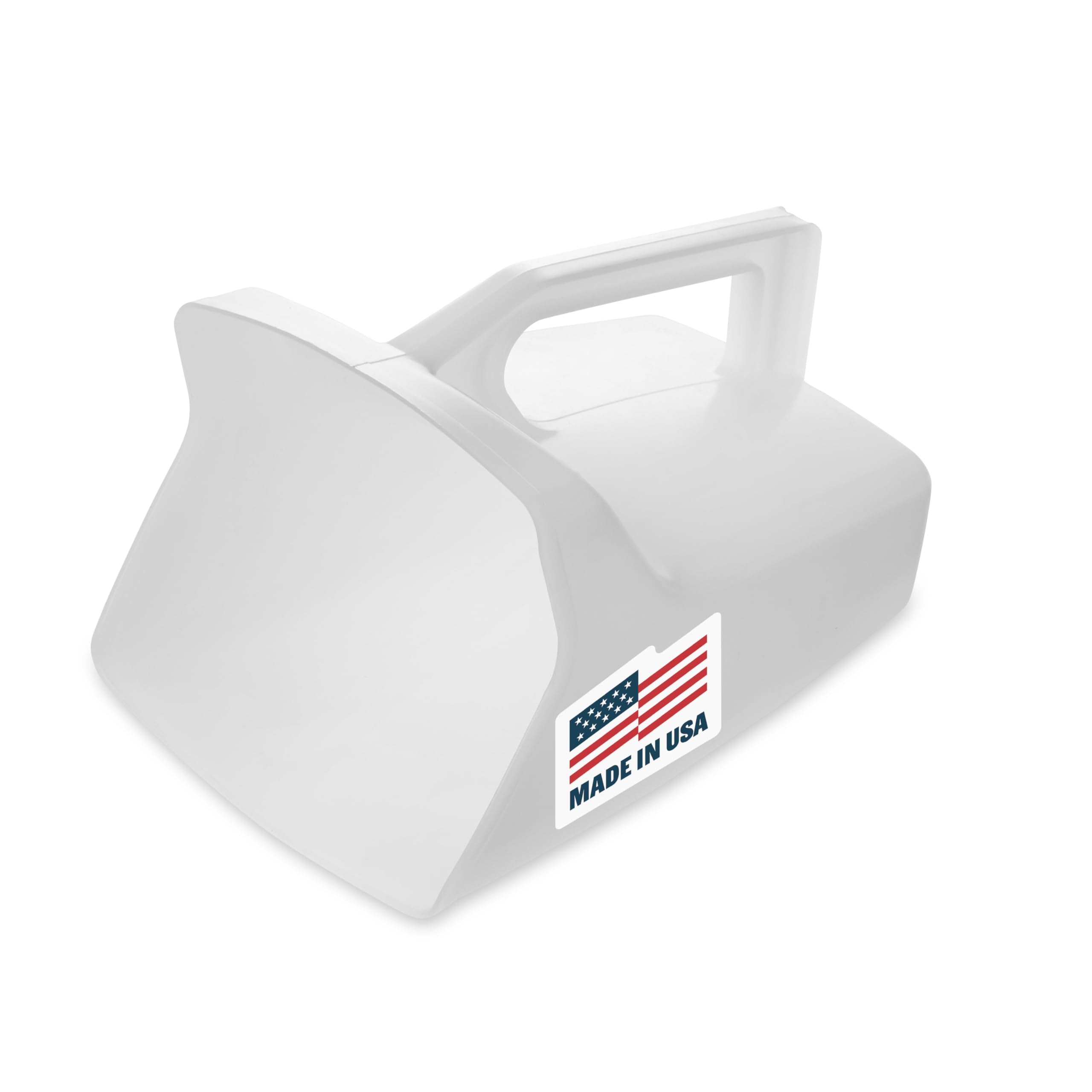 Rubbermaid Commercial Products Food Service Utility Scoop 64-Ounce White for Ice/Bar and Ingredient Use in Restaurant/Kitchen