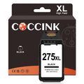 COCCINK 275XL Black Ink Cartridge for Canon PIXMA TS3729 Ink TS3500 TS3522 TS3520 TS3700 TS3720 TS3722 TS3725 TR4700 TR4720 TR4722 TR4725 Printer Ink Cartridges for Canon PG-275 275 XL(1 Black)