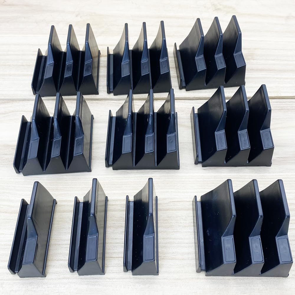 46 Pack Magnetic Wrench Organizer,Perfect Tool Storage Rack with Magnet Modular Organizers,Strong Base Perfect Holder Magnet,Modular Organizer for Multiple Tools