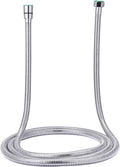 SR SUN RISE 2.45 Meters/96 Inches/8 Ft. Flexible 304 Stainless Steel Replacement Shower Hose Extra Long with Brass Fittings. Explosion-Proof. Polished Chrome