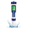 GuDoQi Digital PH Meter, 5 in 1 Water Quality Tester with Backlight, PH/TDS/EC/Salinity/Temp Meter with ATC, 0.01 Resolution High Accuracy Pen Type Tester, for Aquarium, Spas, Drinking Water