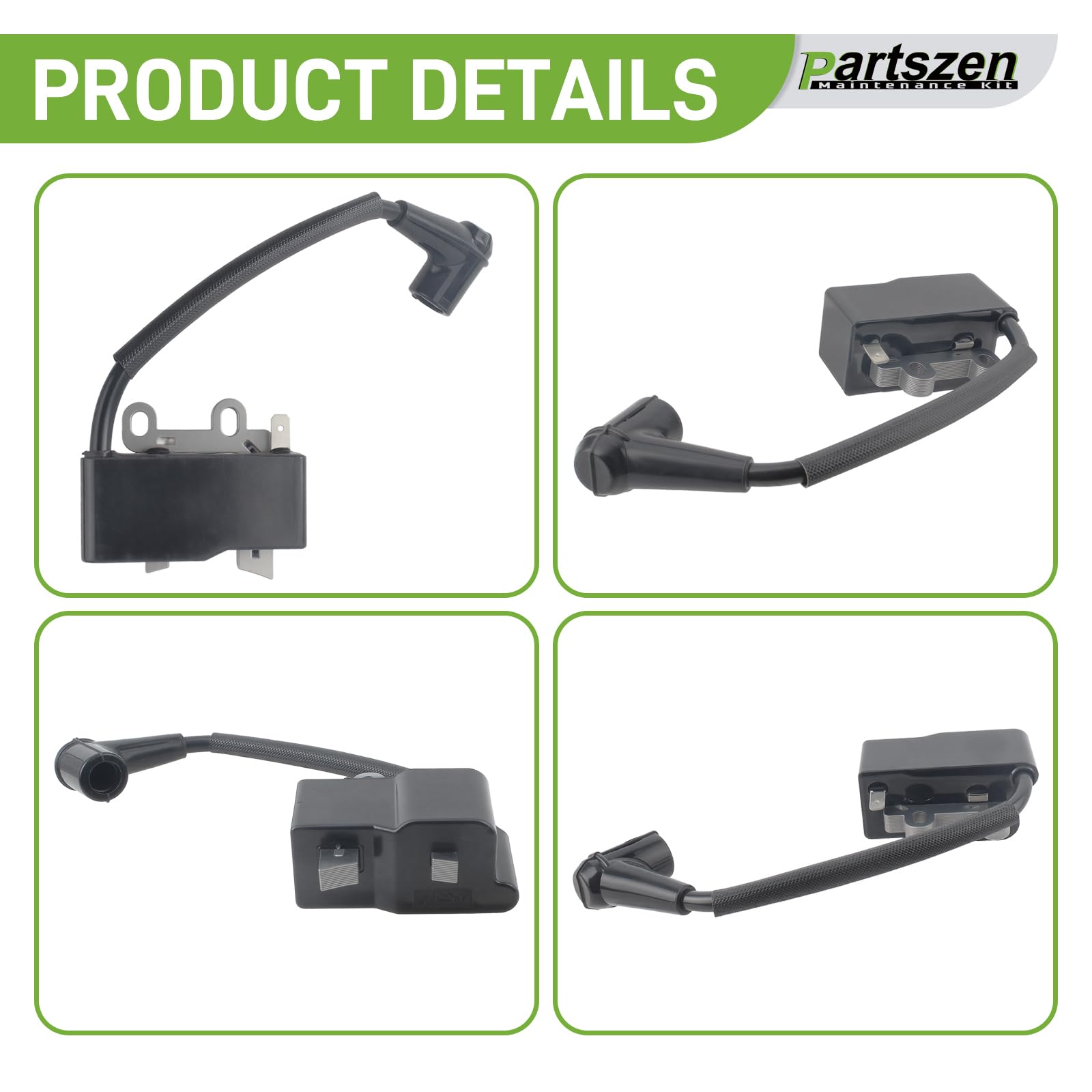 partszen A411000500 Ignition Coil for Echo ES-250 ES250 PB250LN PB252 PB-250 PB250 PB-252 Blower, A411000501 C11907