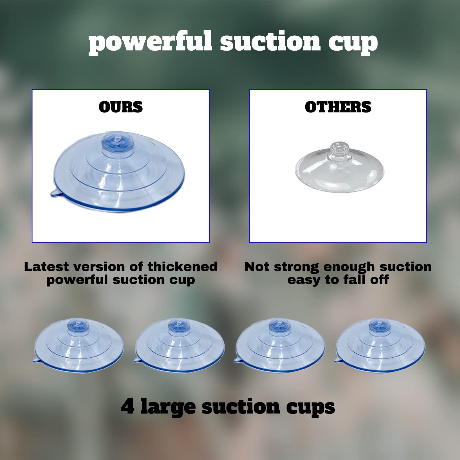 Window Bird-Feeder Birdfeeders-House Crystal Clear-Acrylic - with Strong Suction Cups and Sliding Seed Tray with Drain Drainage Holes