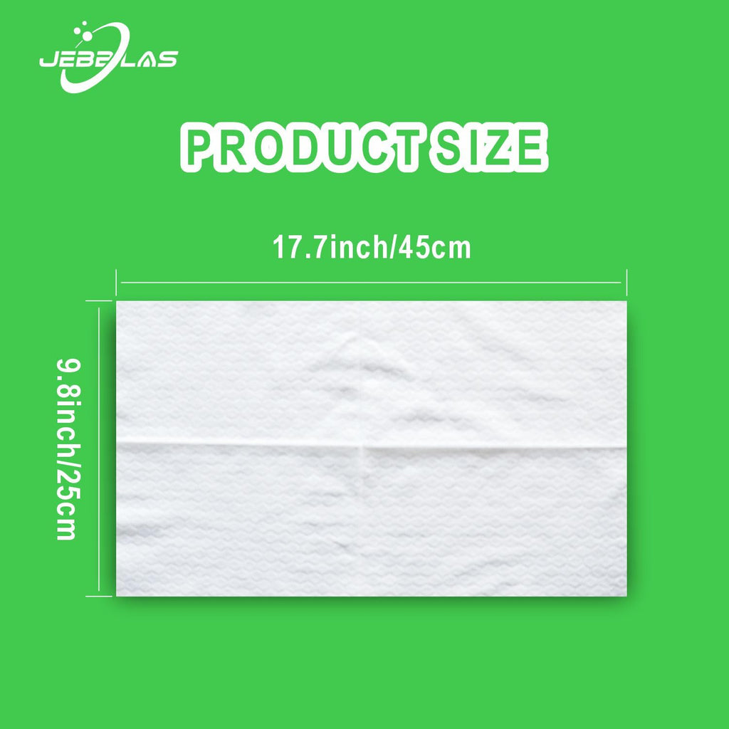 JEBBLAS 60pcs X Large Disposable Mop Cloths Dry Floor Sweeping Pads for XL Sweeper XL Dry Mop Pads 9.84x17.32 inch After Upgrade