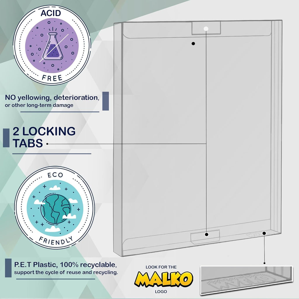 MALKO Pack of 10 Steelbook with Protective Plastic Compatible with Lionsgate Steelbooks