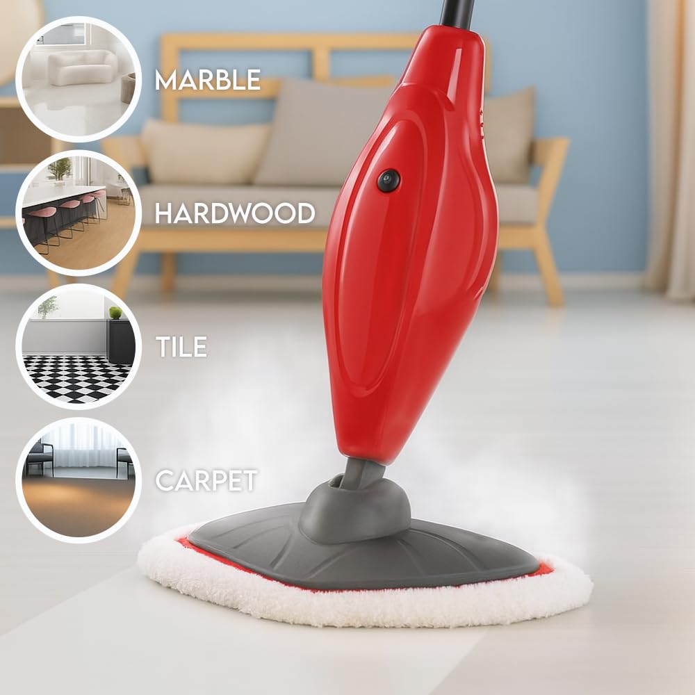 Hildbrandt Clean Co. 3 Steam Pocket Mop Pads Compatible Micro Fiber Replacement Pad for Dirt Devil AD50000 PD20000 PD20000B