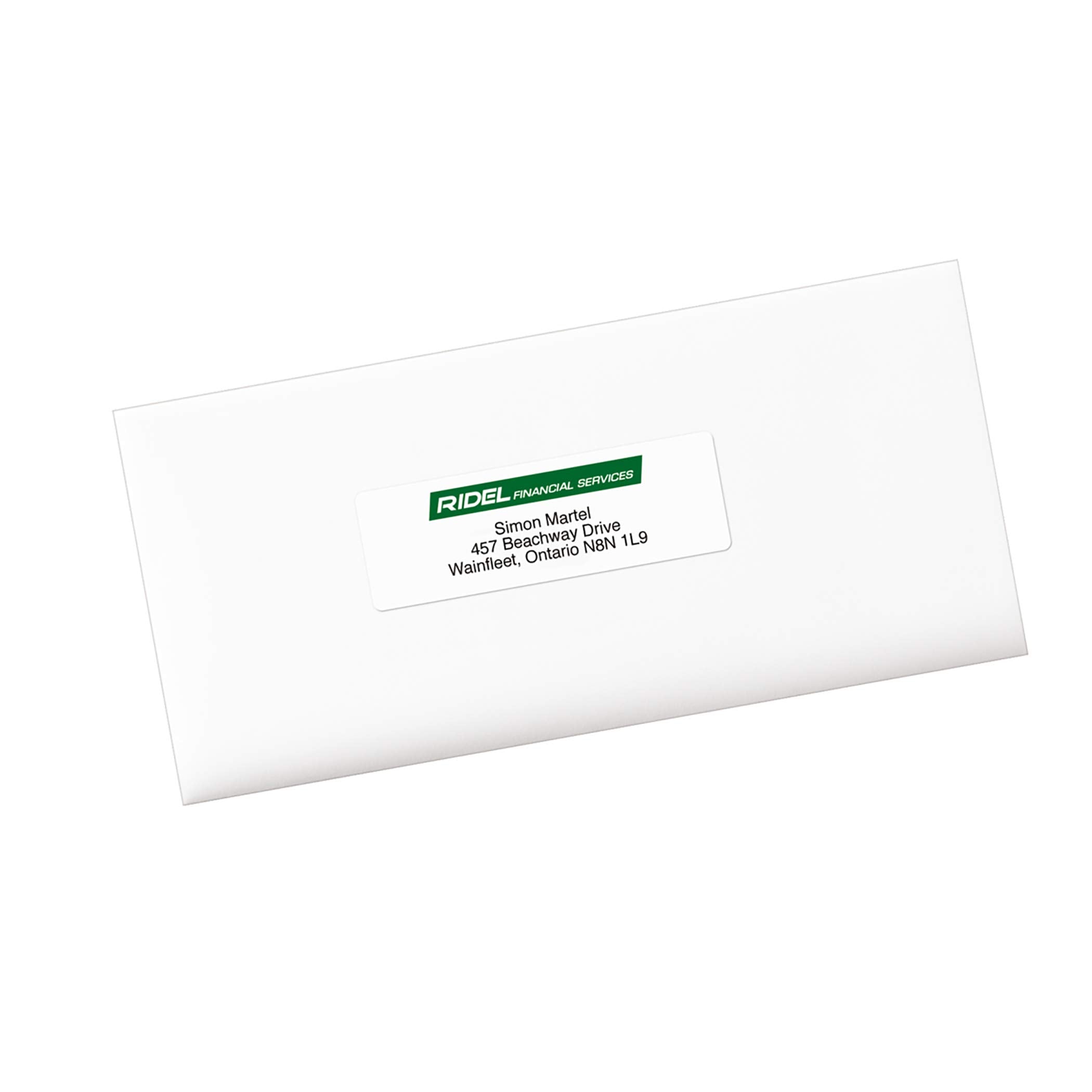 Avery White Rectangle Labels with Easy Peel for Laser/Inkjet Printers, 1-1/3" x 4", 350 Labels, Permanent (5262) Made in Canada
