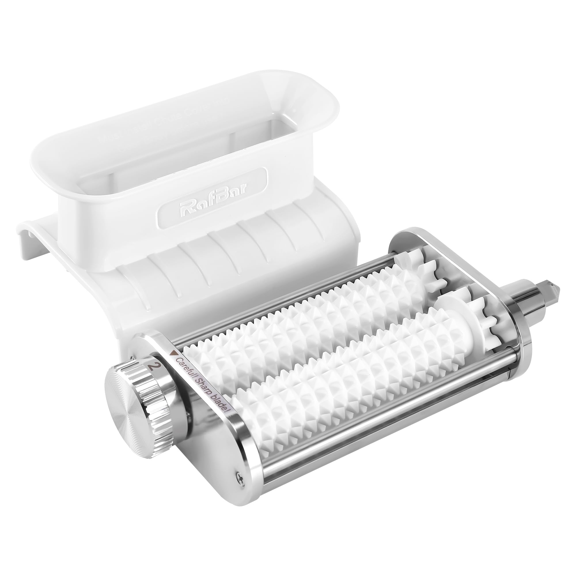 Meat Tenderizer Attachment for KitchenAid, Tenderizer Machine for Kitchen aid & Cuisinart Stand Mixers, Stainless Steel Meat Tenderizer Tool, All Parts Dishwasher Safe