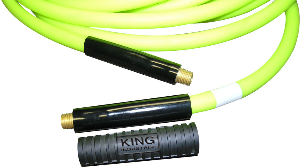 King Canada K-2514H Arctic Flex-Hybrid Polymer Industrial Air Hoses, 25-Feet x 1/4-Inch