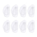 8-Pack Universal Steam Mop Pads - Reusable Microfiber Cloths for Handheld Steam Cleaners, Compatible with Black & Decker, Euroflex, Vapamore & More, Machine Washable
