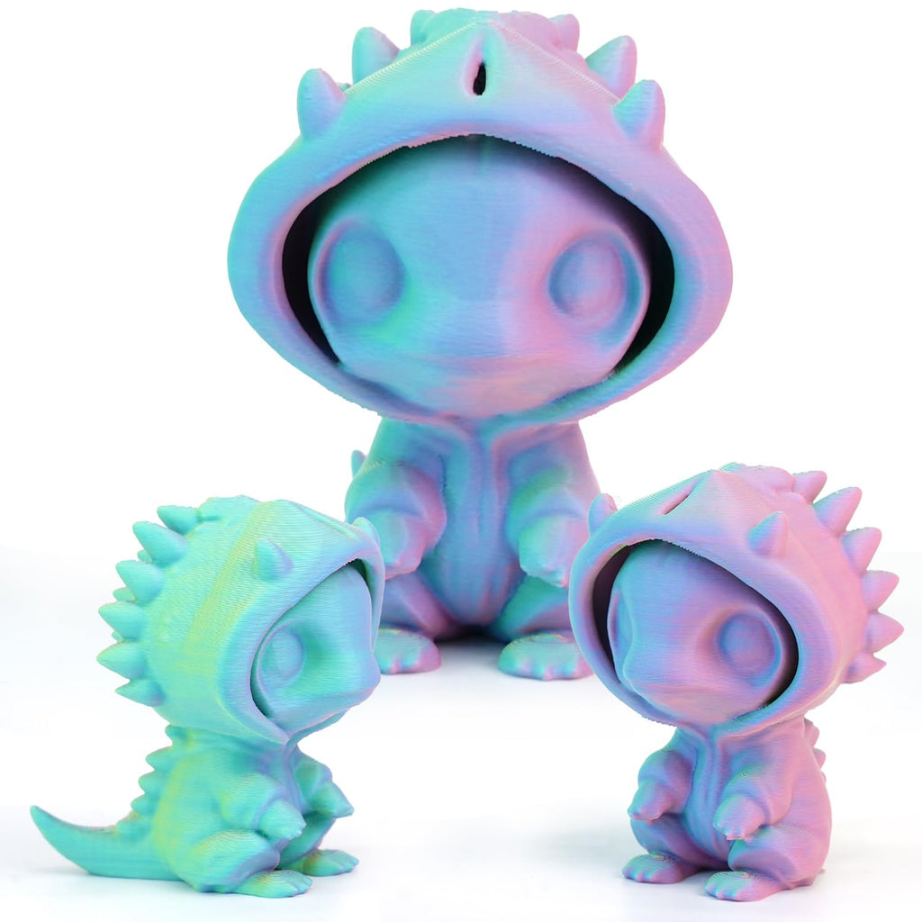 Gratkit Matte Tri-Color PLA Filament,Coextrusion PLA Filament 1.75mm, +/-0.03mm, 1KG/Roll, High Speed Matte PLA,Fluorite