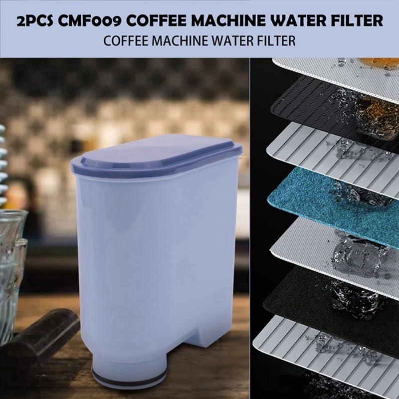 Coffee Water Filter Compatible with Philips Saeco AquaClean CA6903/10/00/01/22/47,Espresso Replacement Filters (2 Pack)