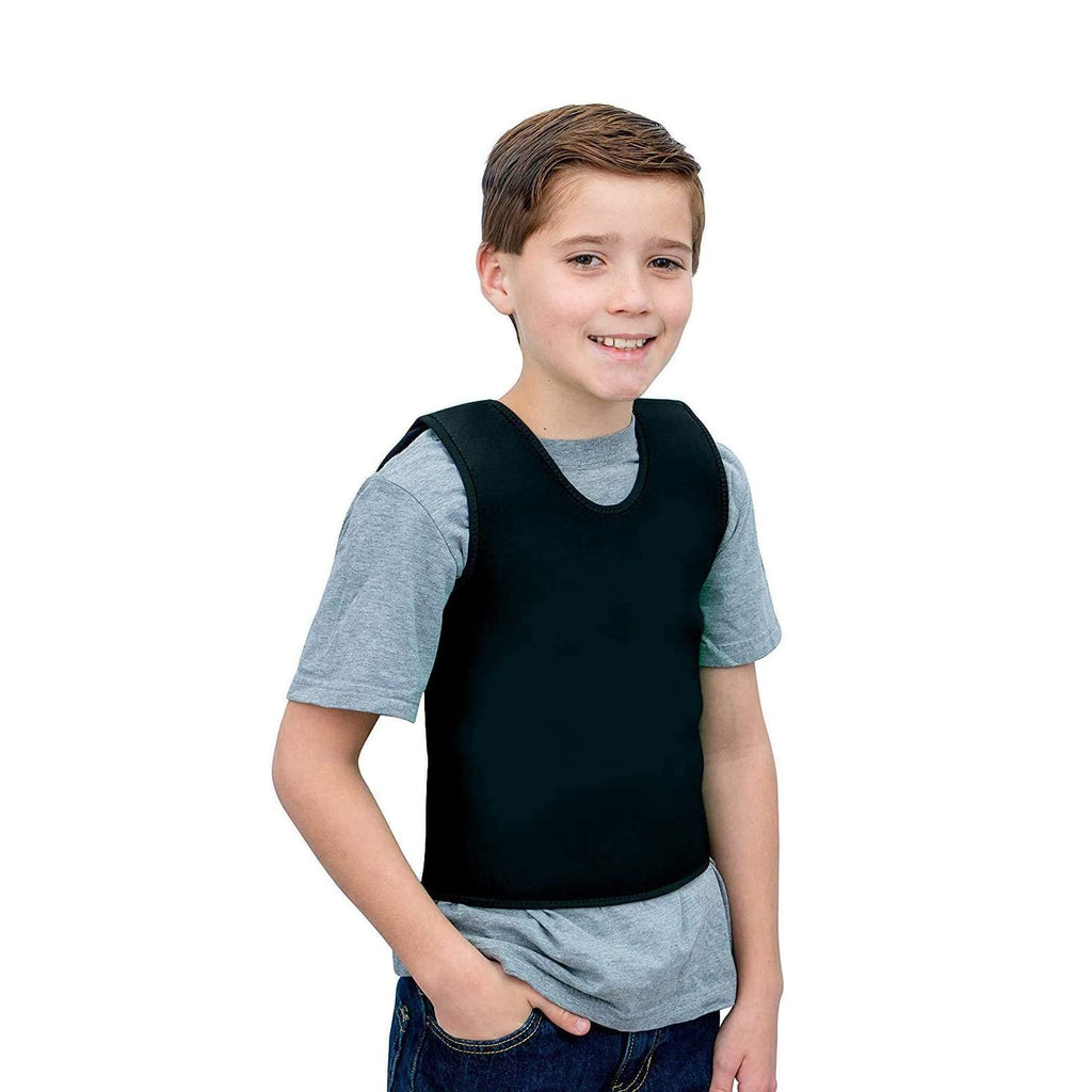 Sensory Compression Vest Sensory Processing Disorder Vest Deep Pressure Comfort for Autism Hyperactivity Mood Processing Disorders (Medium 17” x 30”)