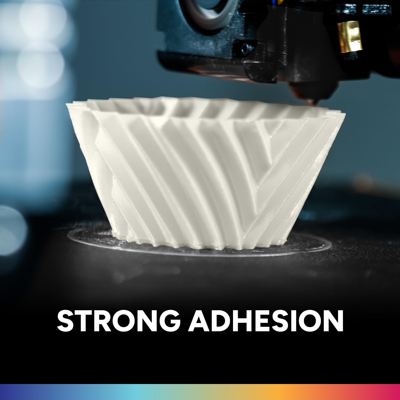 OVERTURE PLA Filament 1.75mm, Neatly Wound 3D Printer Filament 1kg Spool (2.2lbs), Dimensional Accuracy +/- 0.02 mm, Fit Most FDM 3D Printers (White 1-Pack)