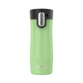 Contigo West Loop 3.0 Stainless Steel Travel Mug with Tea-Bag Hook & Spill-Proof Lid, Vacuum-Insulated Reusable Cup Coffee and Tea, 16 oz (473 mL), Cucumber - Keeps Drinks Hot up to 11 Hours