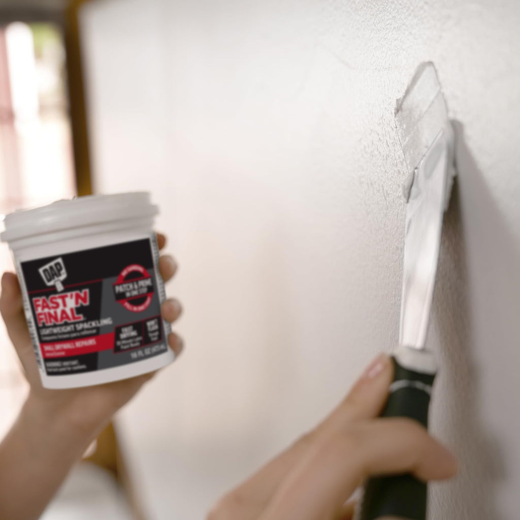 DAP 12141 Fast'N Final Spackling Interior and Exterior, 16 FL Ounce