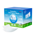 APPTRIN Laundry Detergent Sheets Up to 240 Loads (120 Sheets) Plastic Jug-Free Packaging Laundry Detergent Strips Hypoallergenic&Readily Biodegradable Eco-Friendly Fresh Peony Scent for Travel Home