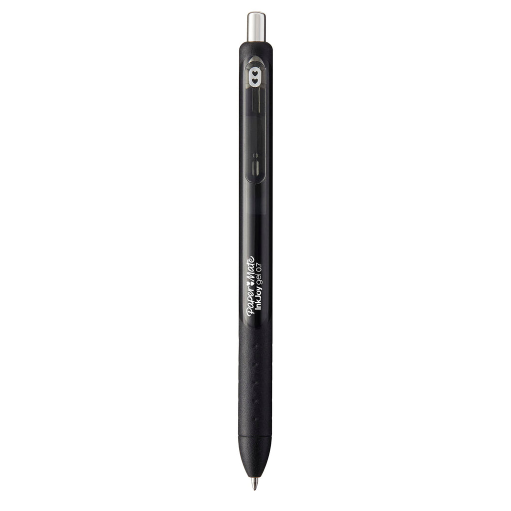 Paper Mate InkJoy Pens, Gel Pens, Medium Point (0.7 mm), Black, 12 Count