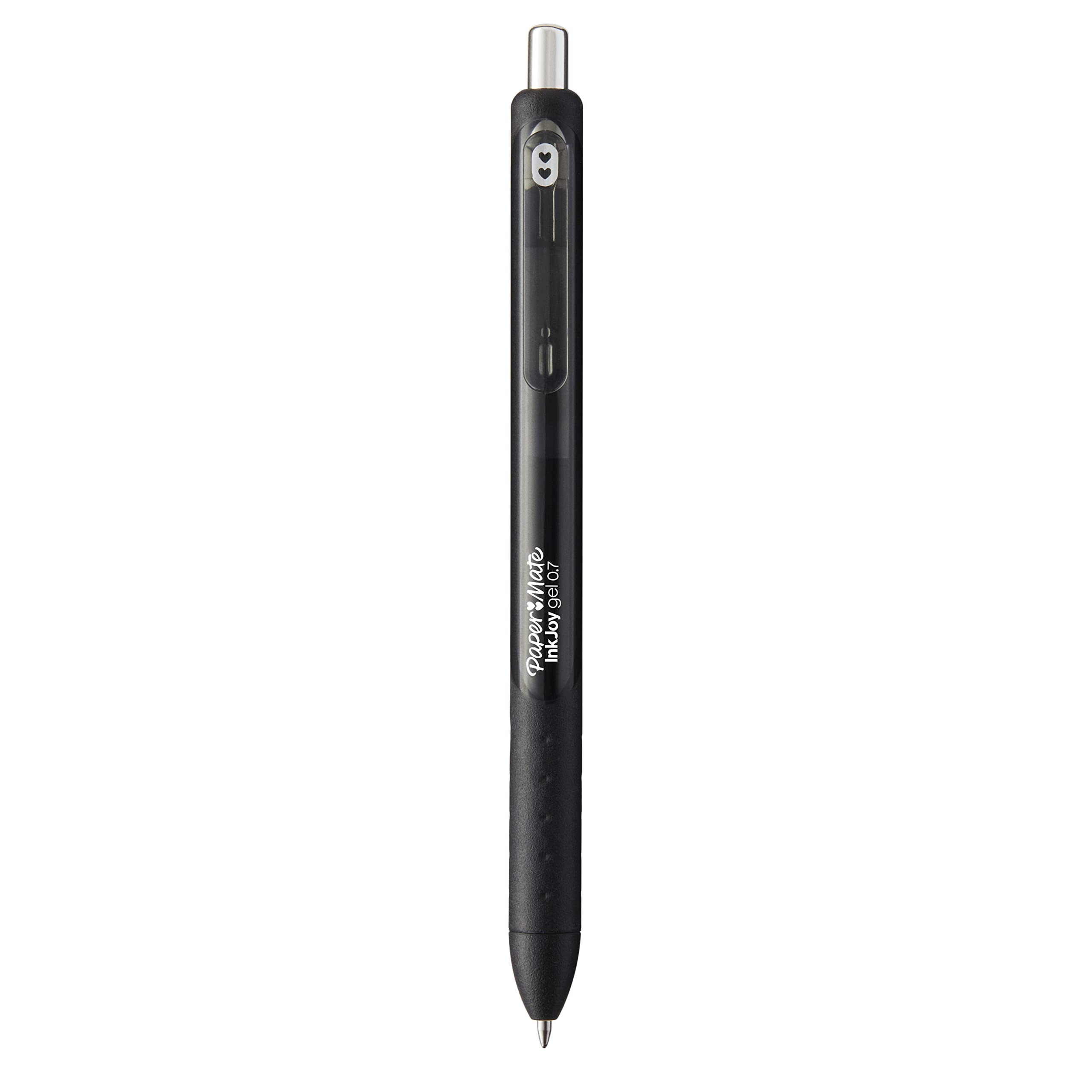 Paper Mate InkJoy Pens, Gel Pens, Medium Point (0.7 mm), Black, 12 Count