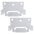 116791 Mounting Plate Bed Frame Mounting Plates/Brackets Replacement for lKEA Bed Frame Part # 116791 Fits for Hemnes Malm Brimnes Tarva Kritter (2 Packs)
