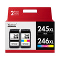 Valuetoner 245XL 246XL Ink Cartridge Combo Pack Replacement for Canon Ink 245 and 246 243 244 for Pixma TR4520 TR4527 MG2522 MG2520 MX490 MX492 TS202 TS302 TS3320 MG2920 Printer (Black, Color)