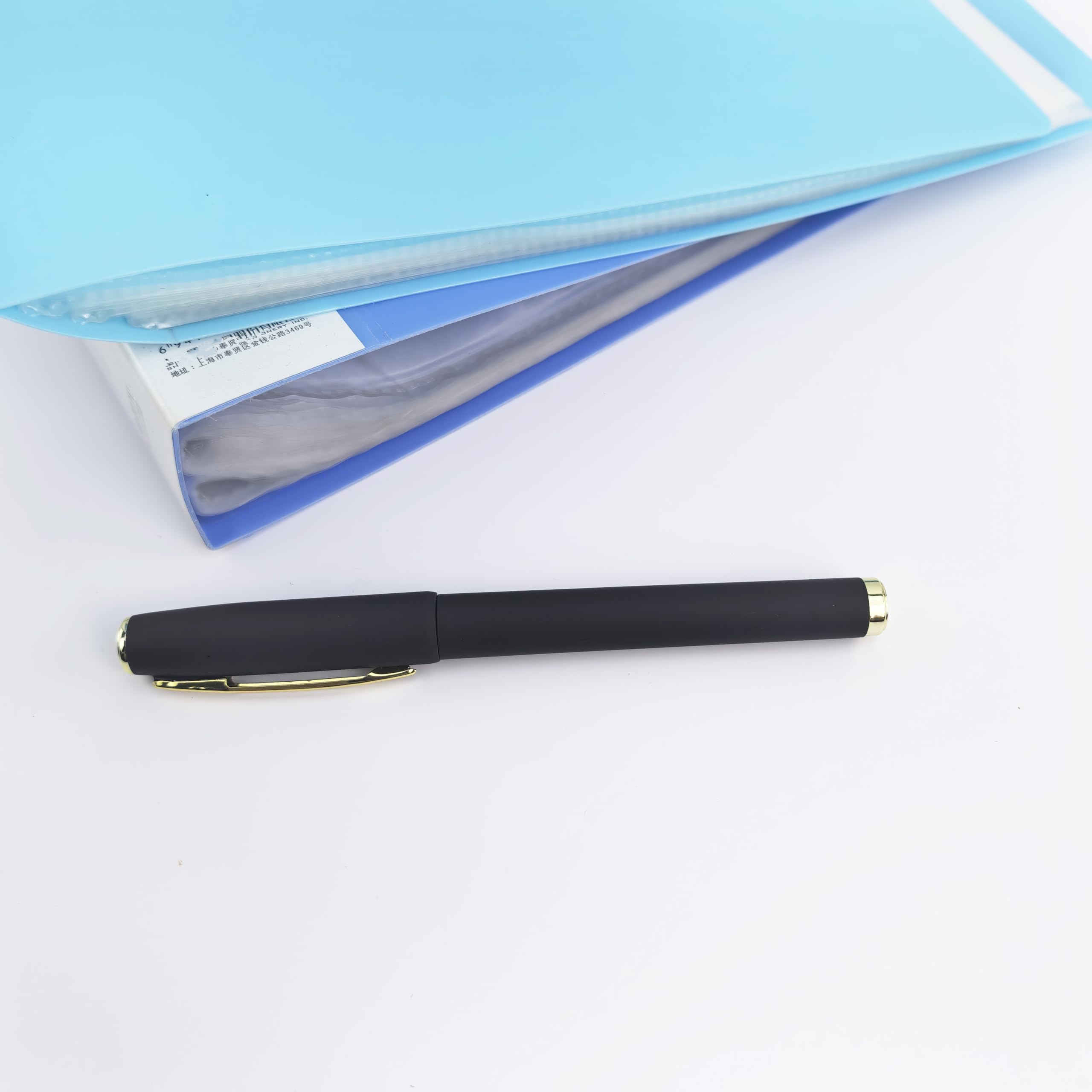 Fengtaiyuan 07P18, Gel Ink Rollerball Pens, Black Ink, Fine Point, 18 Pack, Writing Smooth, Cool Pens (0.7mm-Black-18Pack)