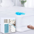 Biloban Zippered Queen Mattress Protector, 100% Waterproof Mattress Encasement, Premium Hypoallergenic Full Six-Sided Mattress Cover Fits 8-10 Inches Deep(60" x 80"), Breathable and Absorbent
