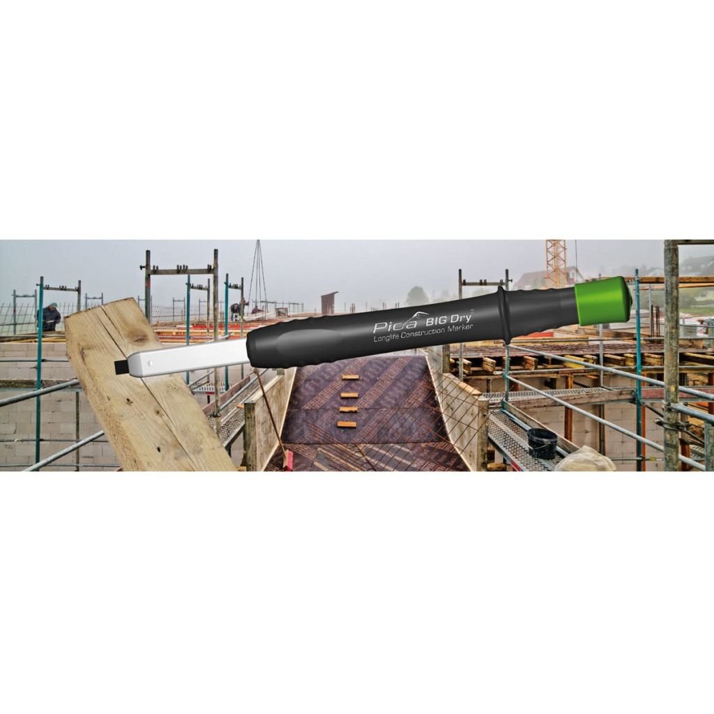 Pica Big Dry Marker for Construction, Graphite