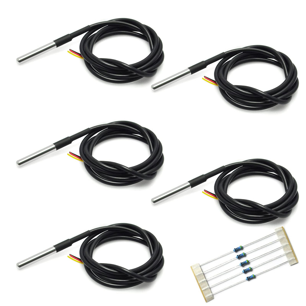 Gikfun DS18B20 Temperature Sensor Waterproof for Arduino EK1083C