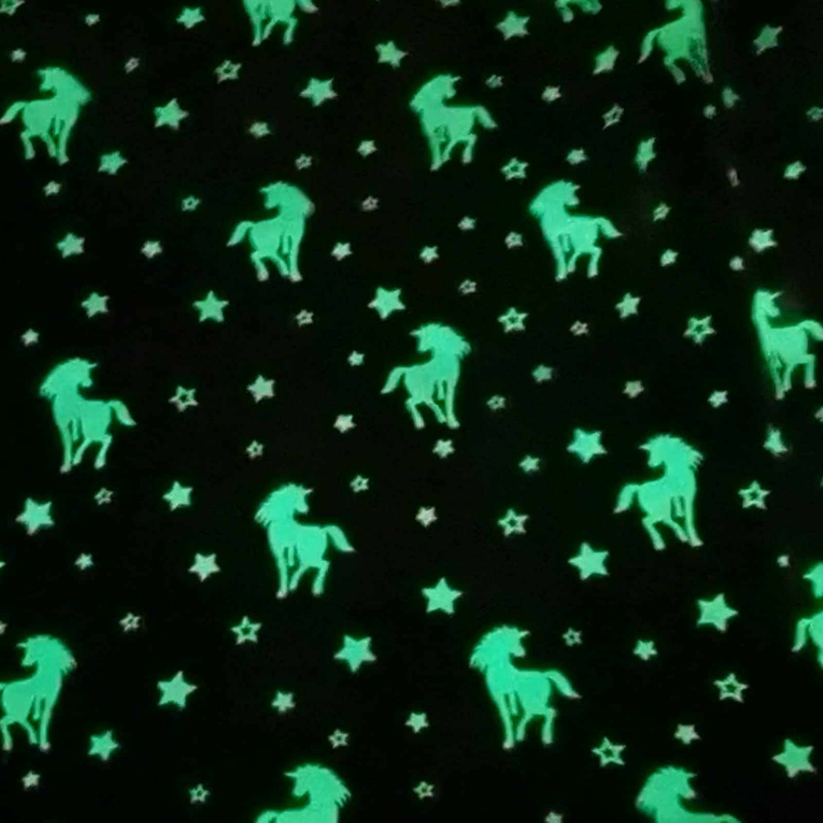 Happwow Glow in The Dark Blanket,Unicorn Blanket for Girls,Soft Throw Fuzzy Blankets Kids Rainbow Unicorn,50" x 60" Perfect for Kids Bed or Sofa,Christmas Birthday Unicorn Gifts
