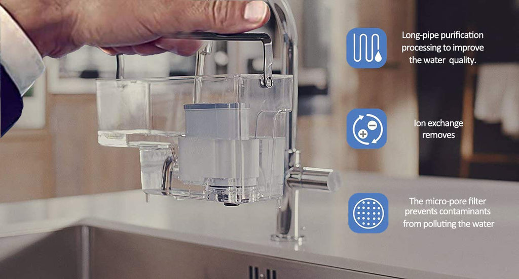 Espresso Coffee Water Replacement Filters Compatible with Philips Saeco AquaClean CA6903 / 10/00 / 01/22 / 47
