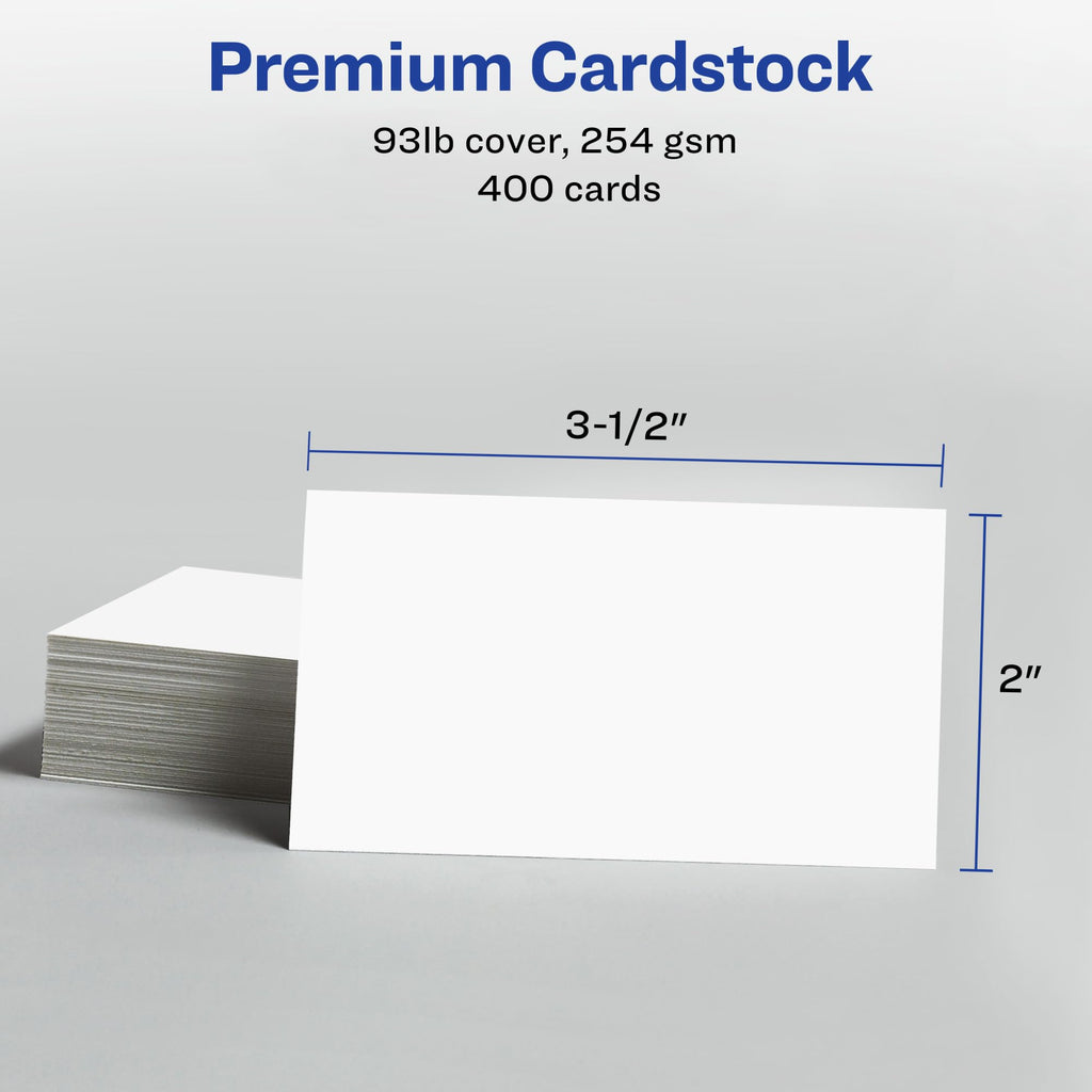 Two-Side Printable Premium Clean Edge Business Cards with