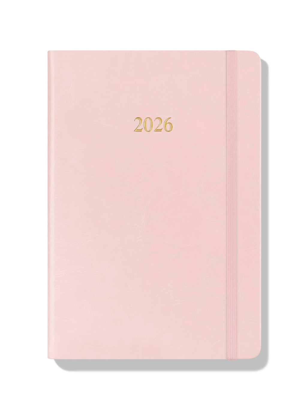 Wykeham's Executive 2026 Daily Journal Planner – Canadian Public Holidays & Format – Customisation Available (Rose, 8.5"×5.5")