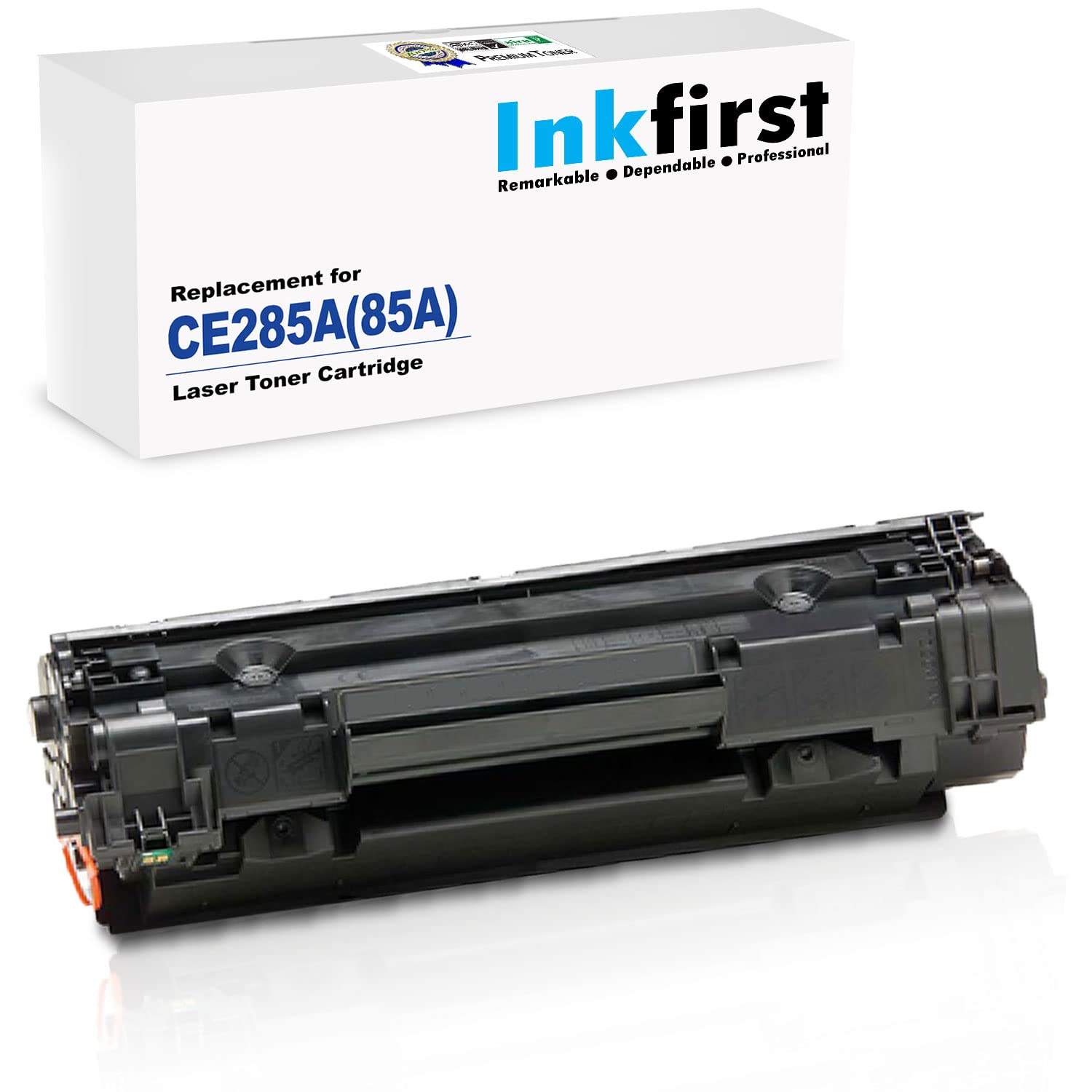 Inkfirst Compatible Toner Cartridge Replacement for HP CE285A 85A Laserjet Pro M1212f M1212nf M1213nf M1214nfh M1216nfh M1217nfw M1219nf P1102 P1102w P1109w M1130 M1132 M1134 M1136 M1137 M1138 M1139
