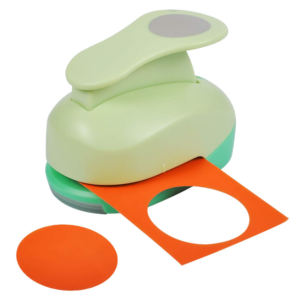 UCEC 2 Inch Paper Punch, Circle Punch, DIY Handmade Craft Hole Punch Shape for Crafting Scrapbooking Cards Arts Fun Projects, Large Hole Puncher