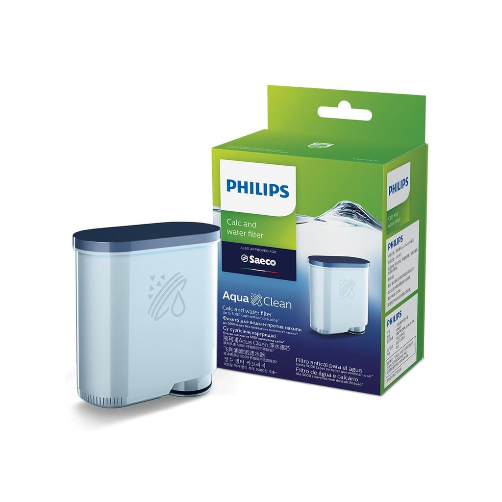 Philips AquaClean Original Calc and Water Filter, No Descaling up to 5,000 cups, Reduces Formation of Limescale, 1 AquaClean Filter, (CA6903/10)