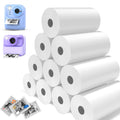 Teslahero 10 Rolls Kids Camera Instant Print Paper - BPA-Free Thermal Paper for Most Children's Printing Cameras, Capture & Create
