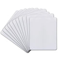 A-SUB Sublimation Mouse Pad Blank Rectangular Blanks 3mm Thick for Transfer Heat Press Printing Crafts 9.4x7.9x0.12 Inches White 11pcs