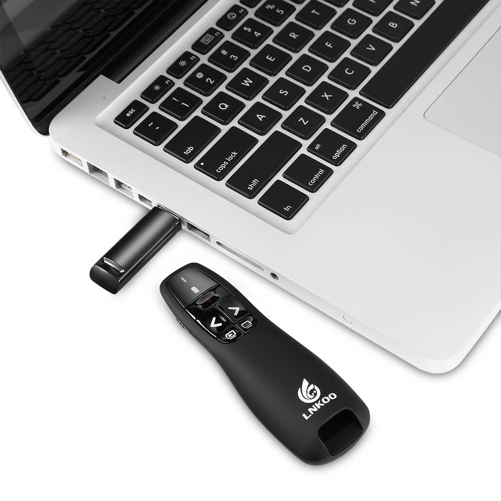 LNKOO RF 2.4GHz Wireless USB PowerPoint PPT Presenter Presentation Remote Control Flip Pen