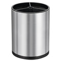 Kitchen Utensil Holder for Counter, Rotating Stainless Steel Utensil Organizer with Drainage Tray, 360°Rotating, Removable Divider, Large Cooking Utensil Crock
