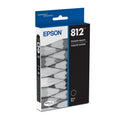 EPSON 812 DURABrite Ultra Ink Standard Capacity Black Cartridge (T812120-S) Works with Workforce Pro WF-7310, 7820, 7840, EC-C7000