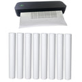 8 Rolls (About 200 Pages), Thermal Paper 8.5 x 11 Letter Size, Rolled, Quick Dry for Pen, not 3 proofing, BPA Free. for IOOIOO Peripage and Other Thermal Printer (Lasting 3 Years)